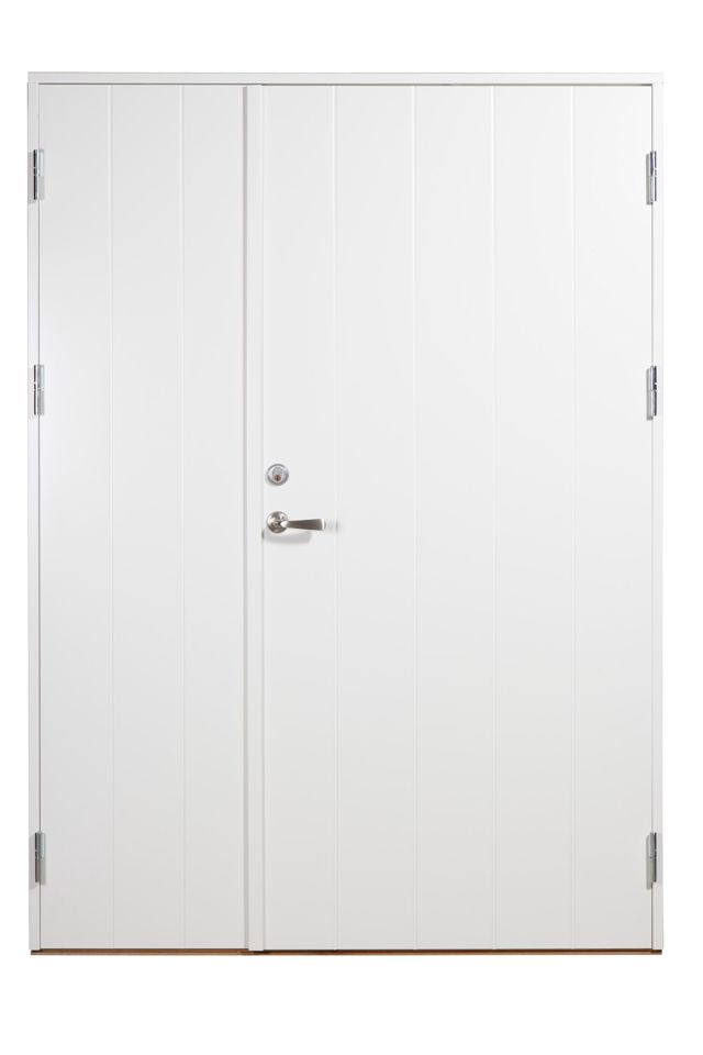 Parytterdörr Dala Dörren Klara 1490x1990mm höger gångdörr vit ab6223