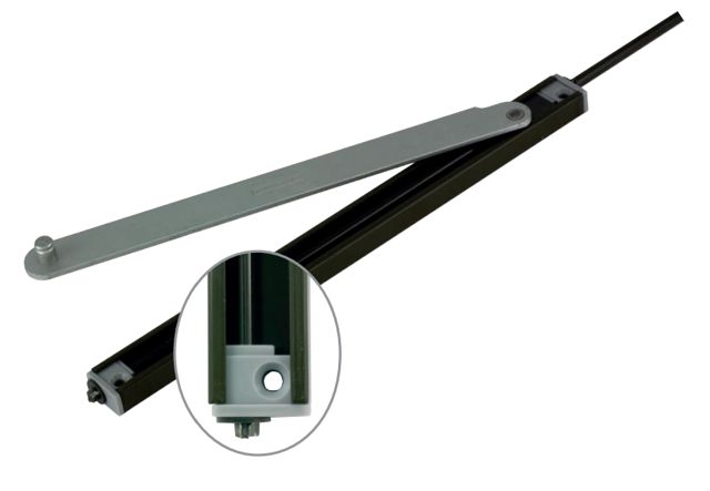 rb16-0018 Broms till altandörr lådlängd 452mm, inkl kapning