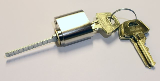 Cylinder Assa 1307 N, inkl 3st nycklar