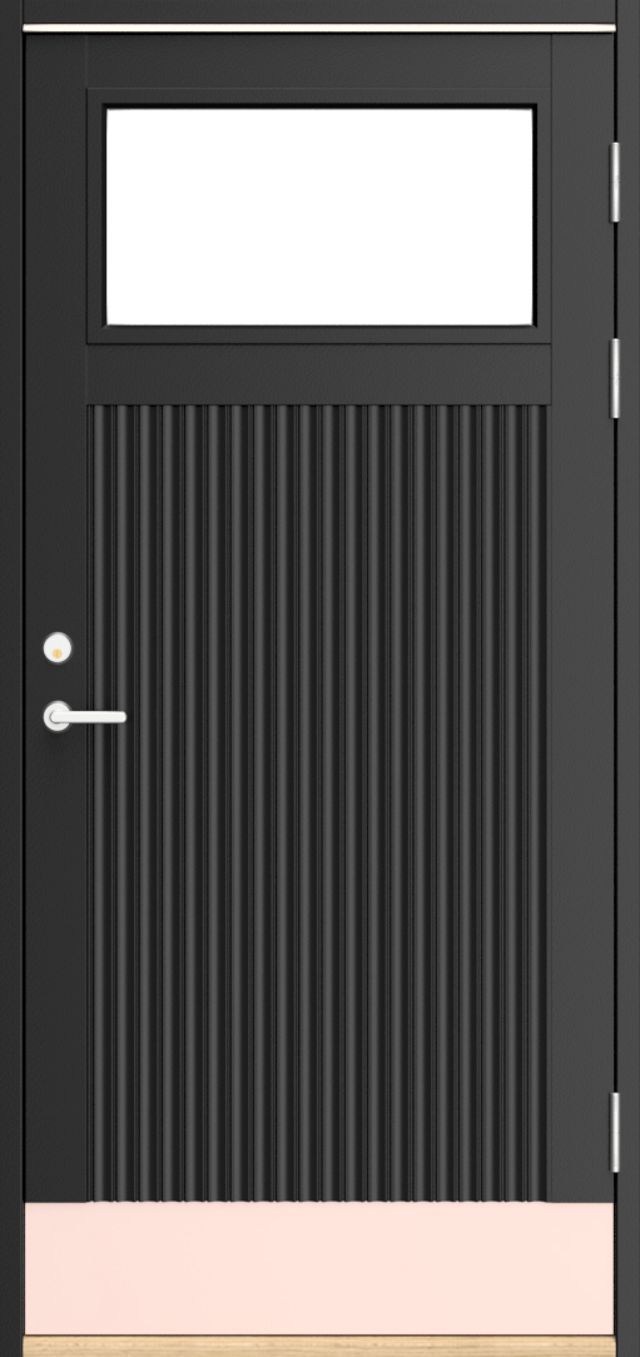 Förrådsdörr Edsbyporten enkeldörr bas 1387x2385mm höger, utrusta din dörr under tillbehör, ab5830