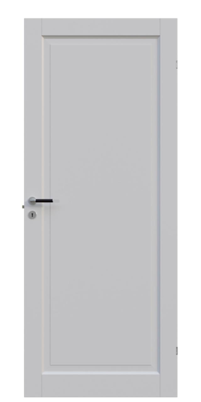 Innerdörr Leksand 1 990x2090mm vändbar vitmålad, exkl karm