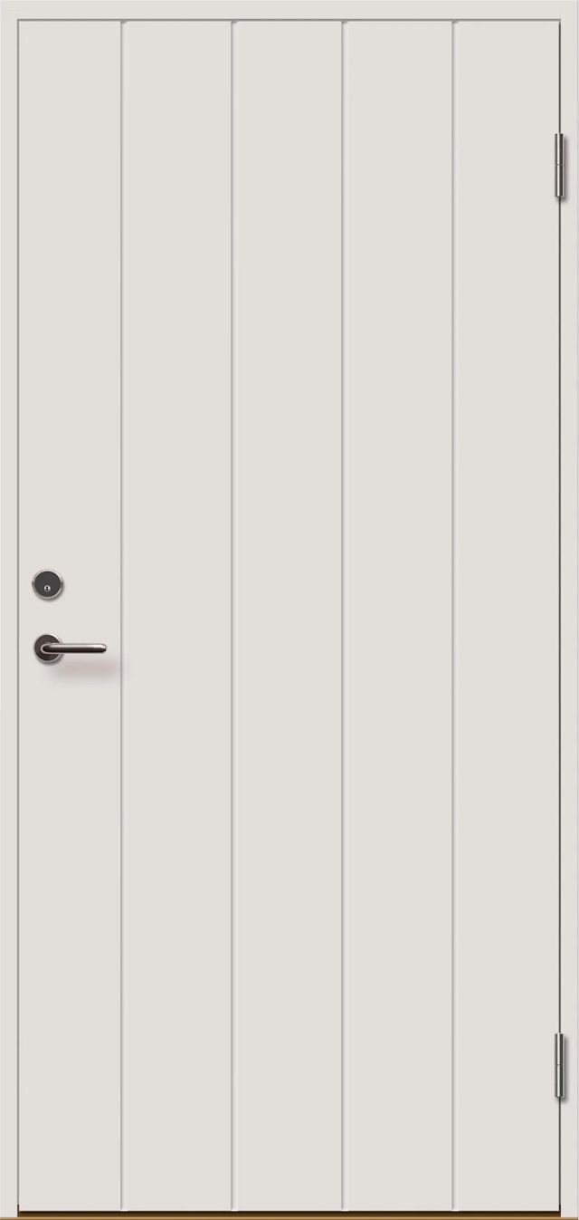 Ytterdörr Dala Dörren Bill 890x2090mm höger vit ab6023