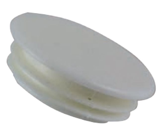 ip01-0010 Karmplugg vit för håldiameter 16mm