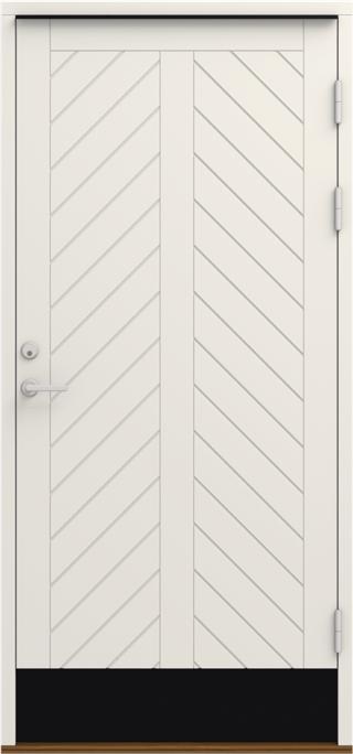 Allmoge panel fiskbensmönster