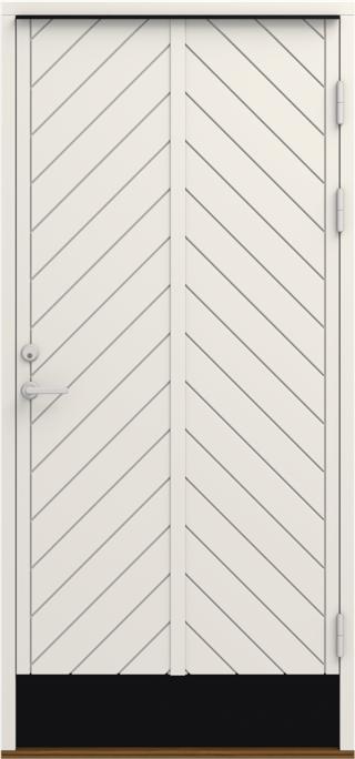 Panel fiskbensmönster