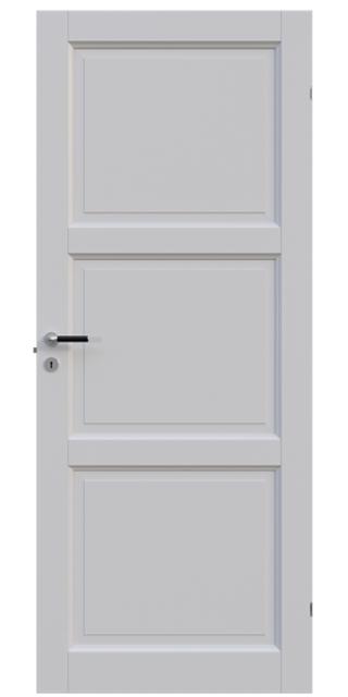 Innerdörr Leksand 3b 990x2090mm vändbar vitmålad, exkl karm