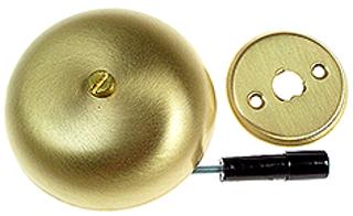 Ringklocka mässing monterad