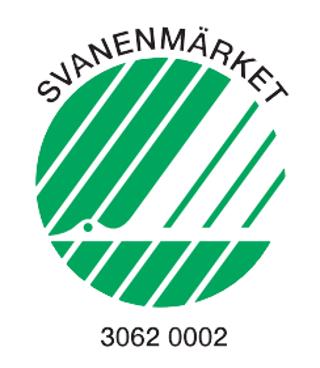 Svanenmärkt, extra energiglas + varmkant svart U-värde 0,8