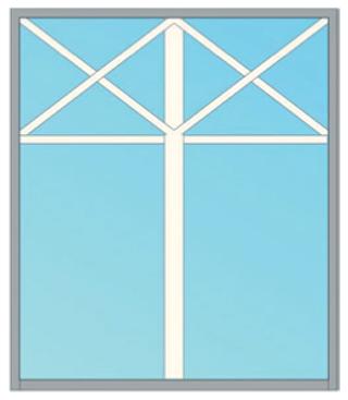 Spröjs SPX2 01:10 målad (endast vitmålad PVC)