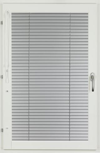 Persienn mellanglas Roulette nr 0058 Ljus silver