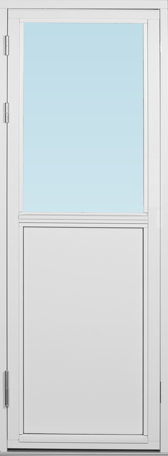 DF altandörr utåtgående 680x1880/980mm vänster, insida trä utsida trä, 3-glas, linjerar fast