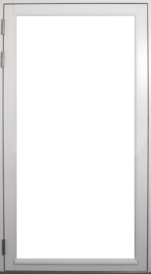 SF altandörr utåtgående 1080x1980mm höger helglasad, insida trä utsida trä, 3-glas, härdat in och utsida