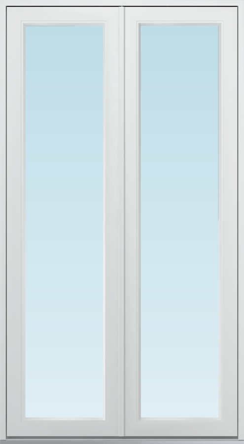 SF altandörr utåtgående 1080x1980mm vänster helglasad, insida trä utsida aluminium, 3-glas, härdat in och utsida